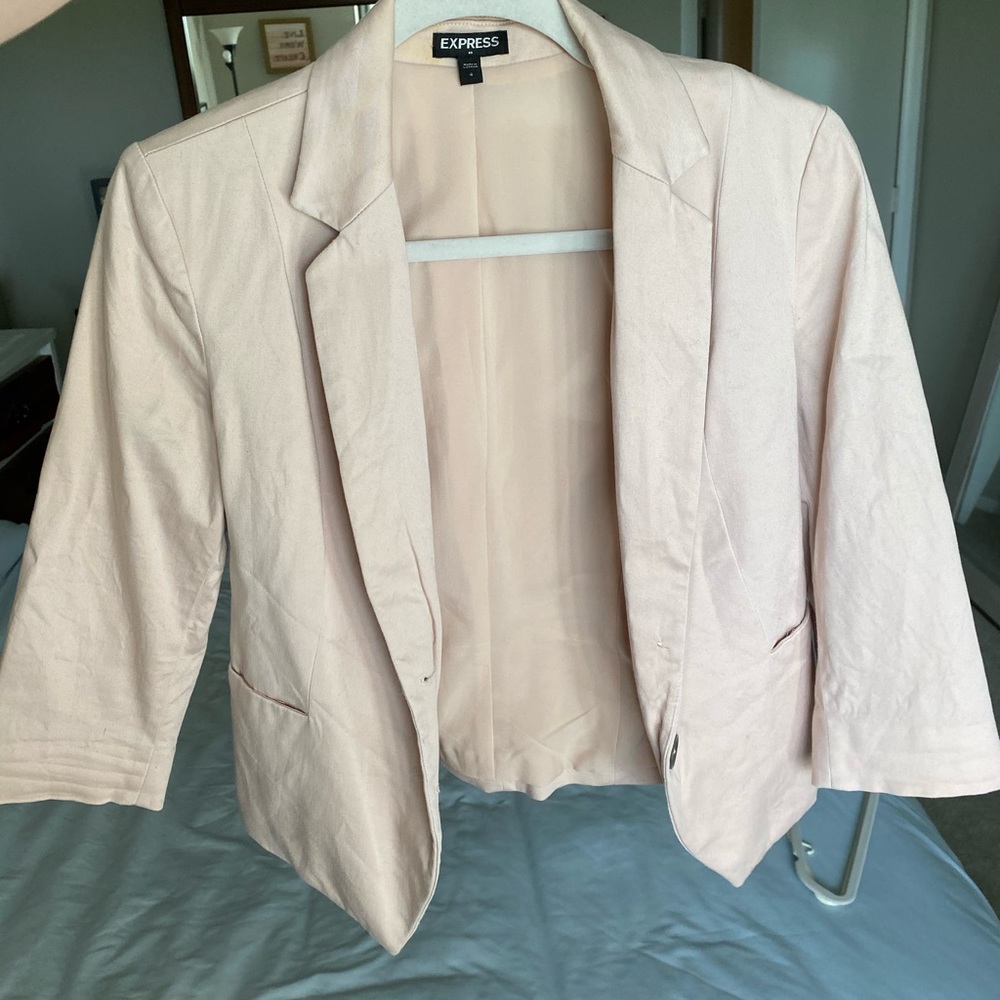 Light pink blazer - Express